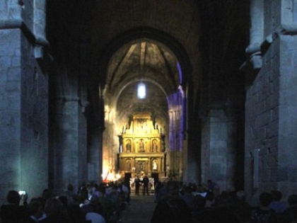 Medieval music in the church of San Martín de Castañeda