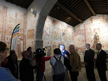 O Románico Atlántico publica um livro digital sobre a restauração das pinturas de Muga de Sayago