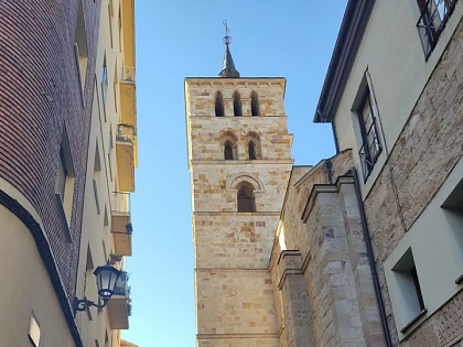 Visita a la iglesia de San Vicente, Zamora