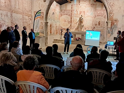 Románico Atlántico edita un libro digital sobre la restauración de las pinturas de Muga de Sayago