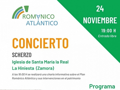 La música de Scherzo resonará en La Hiniesta con Románico Atlántico 