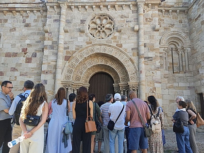 Visita a la iglesia de San Juan de Puerta Nueva, Zamora
