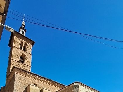 La torre de la iglesia de Castroverde de Campos recupera su esplendor gracias a Románico Atlántico