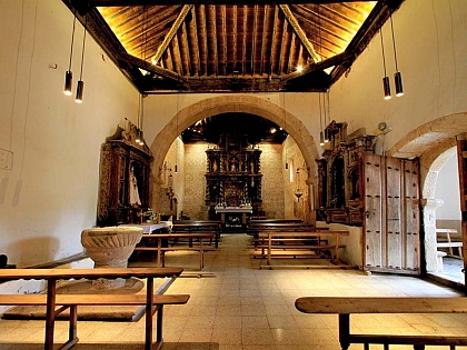 Concluídas as obras de restauração das pinturas murais e de iluminação da igreja de Muga de Alba