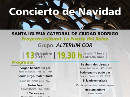 O Românico Atlântico encherá de música a Catedral de Ciudad Rodrigo