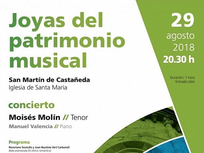 La iglesia de San Martín de Castañeda volverá a llenarse de música con Románico Atlántico