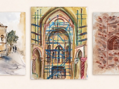 La entrega de premios culmina el I Encuentro de Pintura Rápida Románico Atlántico–La Magdalena