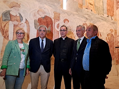 Románico Atlántico edita un libro digital sobre la restauración de las pinturas de Muga de Sayago