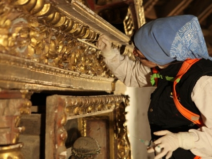 Románico Atlántico começou a restauração do retábulo da igreja de Sejas de Sanabria, em Zamora.