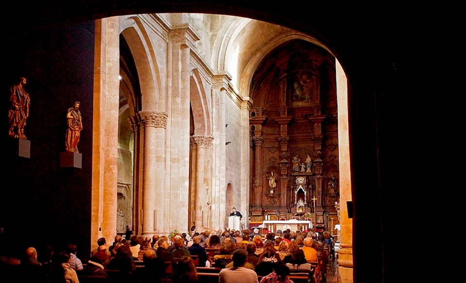 Visita a San Martín, Salamanca