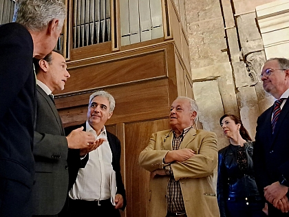 La iglesia de San Martín de Tours recupera su esplendor gracias al plan Románico Atlántico